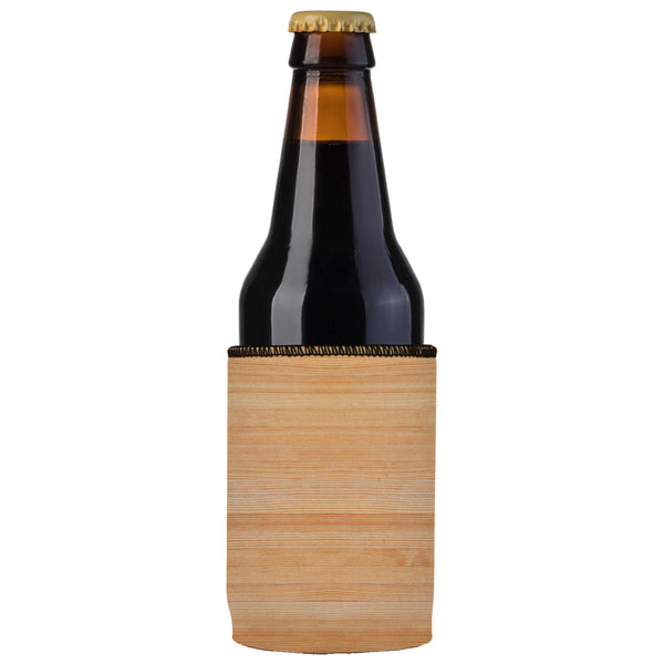 Wood Grain Stubby Cooler 2 Pack Ice Chests & Coolers