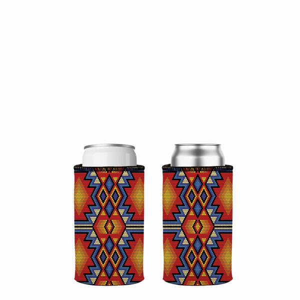 Huichol Beading Stubby Cooler 2 Pack Ice Chests & Coolers