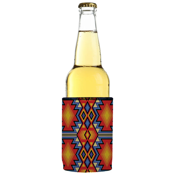 Huichol Beading Stubby Cooler 2 Pack Ice Chests & Coolers
