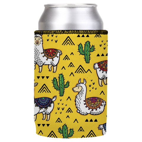 Llamas & Cactus Stubby Cooler Ice Chests & Coolers