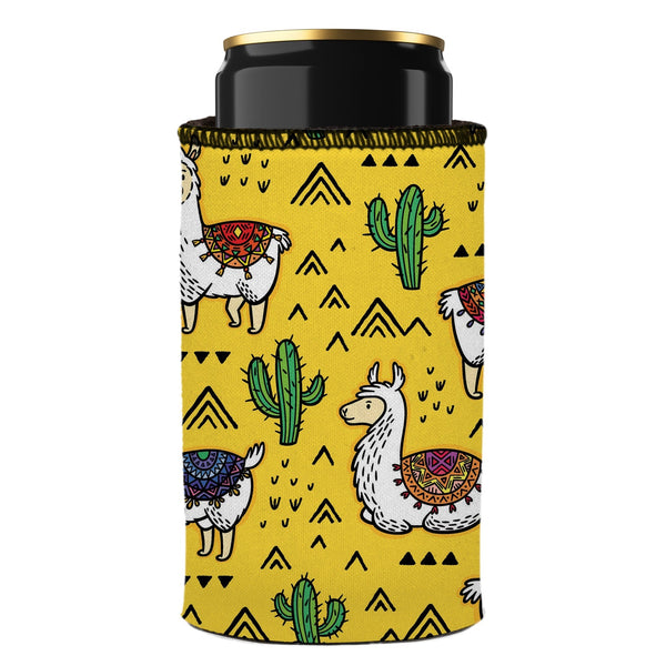 Llamas & Cactus Stubby Cooler Ice Chests & Coolers