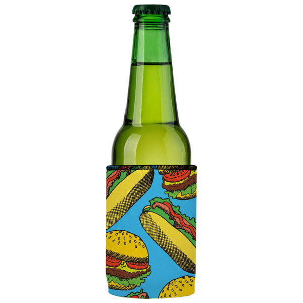 Hamburgers & Sandwiches Stubby Cooler 2 Pack Ice Chests & Coolers