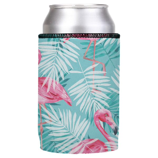 Pink Flamingos Stubby Cooler 2 Pack Ice Chests & Coolers