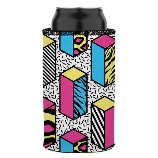 80S Allover Stubby Cooler 2 Pack Ice Chests & Coolers