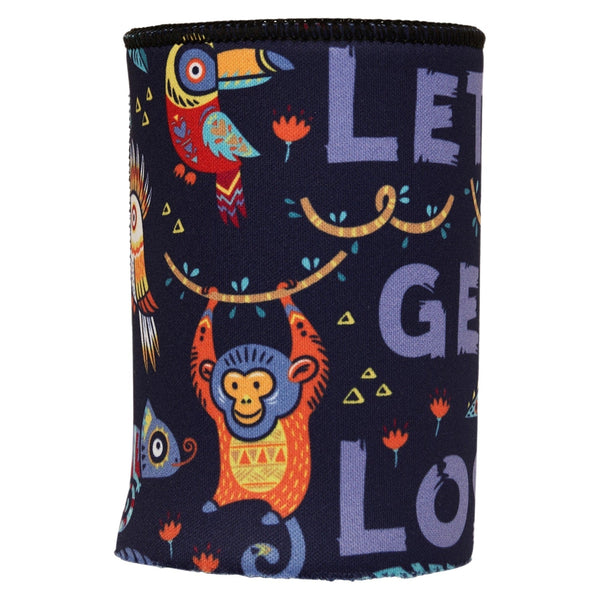 Lets Get Lost In The Wild Stubby Cooler Ice Chests & Coolers