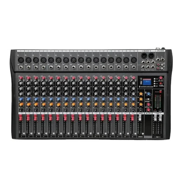 Hridz 16 Channels Audio Sound Mixer Mixing Dj Console Usb With 48V Phantom Power Other Pro Audio