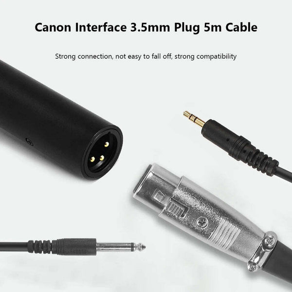 Hz 320 Professional Studio Condenser Shotgun Microphone For Filmmaking Interview Recording Microphones