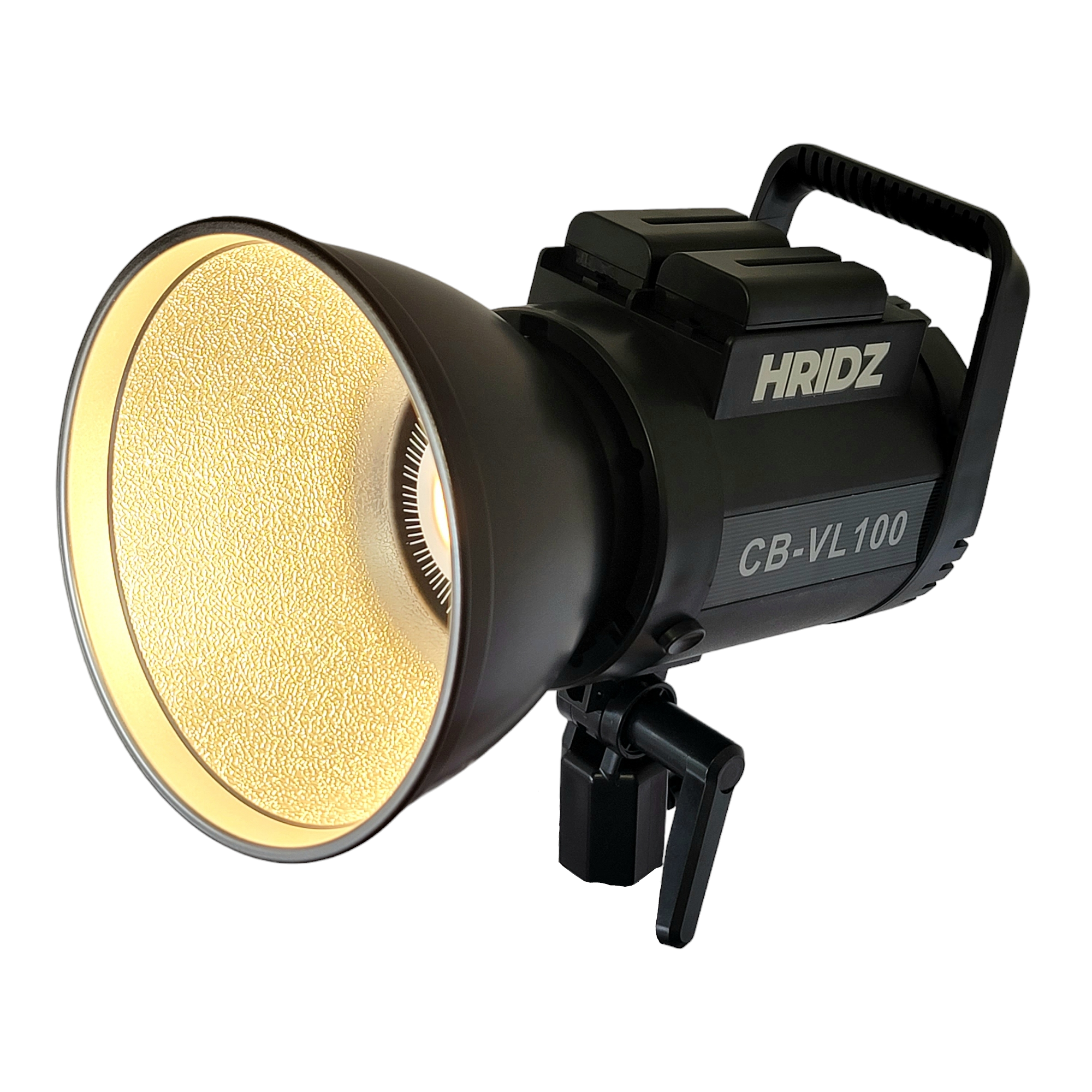 Hridz Cb Vl100 100W Battery Operated Bi Colour Dimmable Led Video Light Outdoor Cob Other Lighting & Studio