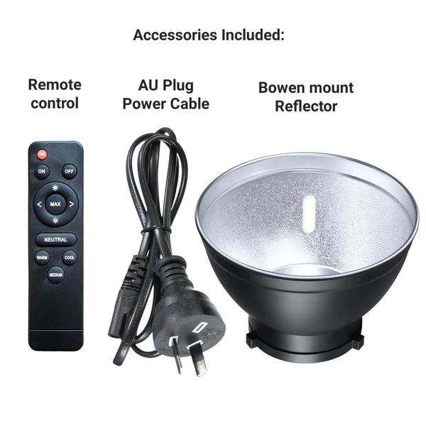 Hridz Cb Vl100 100W Battery Operated Bi Colour Dimmable Led Video Light Outdoor Cob Other Lighting & Studio