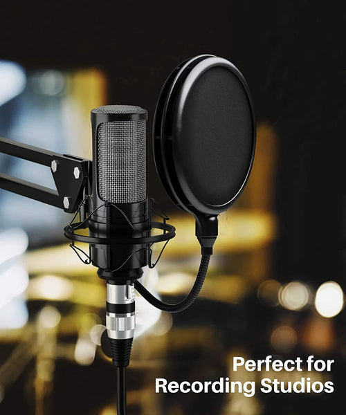 Hridz 7M Xlr Cable Male To Female Audio Output And Input Ideal For Ktv Microphones Cables Leads & Connectors