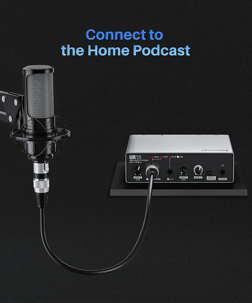 Hridz 7M Xlr Cable Male To Female Audio Output And Input Ideal For Ktv Microphones Cables Leads & Connectors