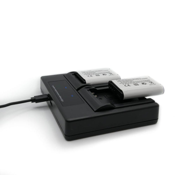 Hridz En El23 Battery & Charger Set For Nikon Coolpix B700 S810c P600 P610s Batteries