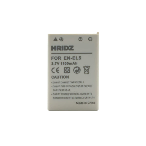 Hridz En El5 Battery For Nikon Coolpix 3700 4200 5200 5900 7900 E3700 P5000 Other Camera & Photo Accs