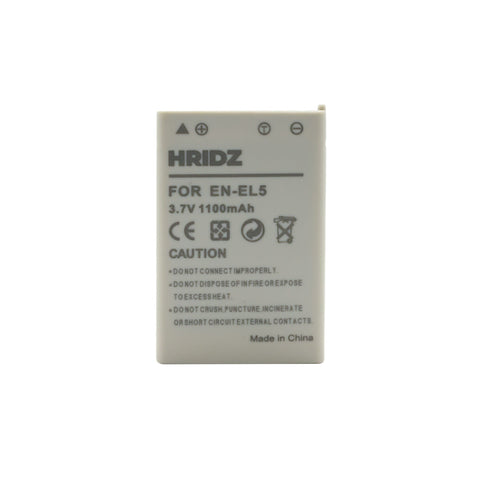 Hridz En El5 Battery For Nikon Coolpix 3700 4200 5200 5900 7900 E3700 P5000 Other Camera & Photo Accs