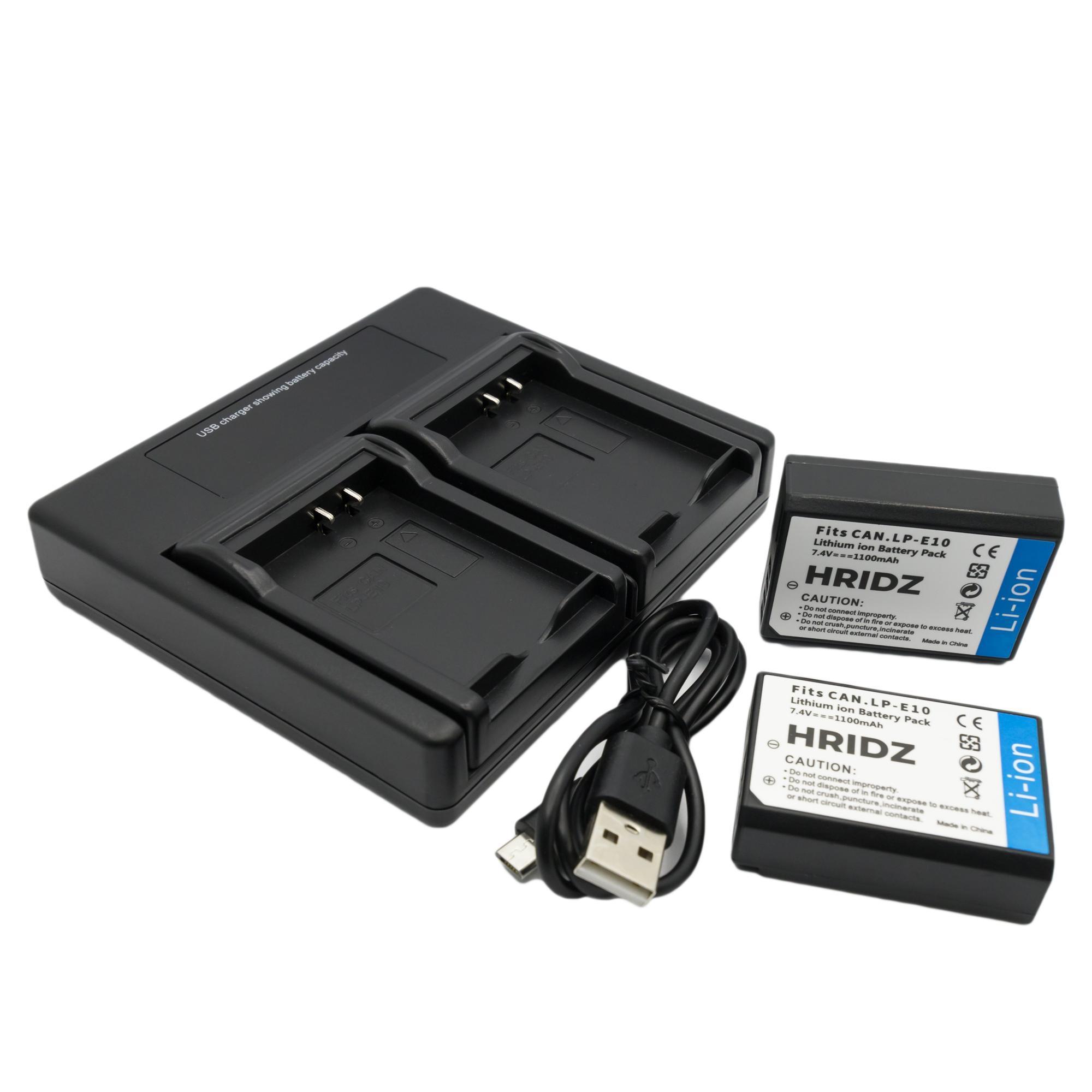 Hridz Lp E10 Battery Pack For Canon Eos 3000D 1500D 1300D 1200D 1100D Other Camera & Photo Accs