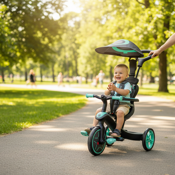 Globber Explorer Trike 4In1 Mint Kids Ride On Toys