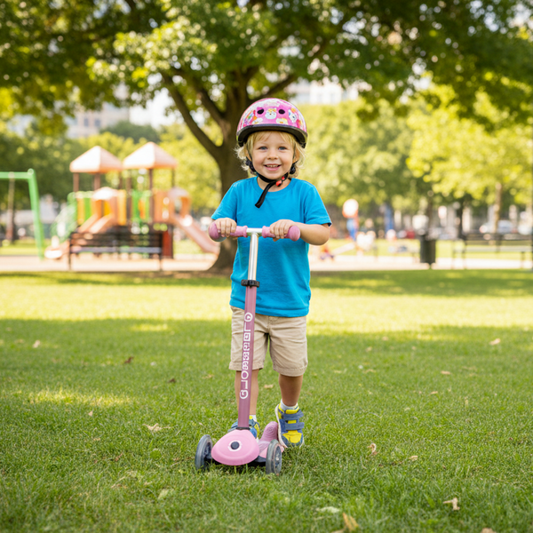 Globber Go Up Active Ecologic Berry Push Scooters