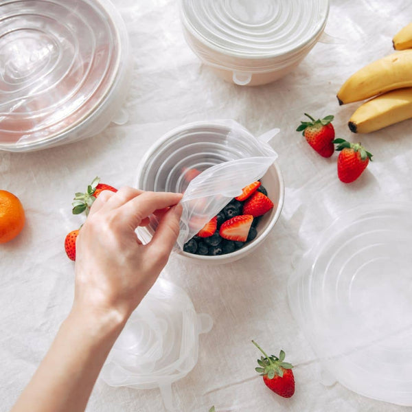 Food Grade Silicone Stretch Lids: Your Ultimate Reusable Covers Set Of 7 (Test) Food Covers