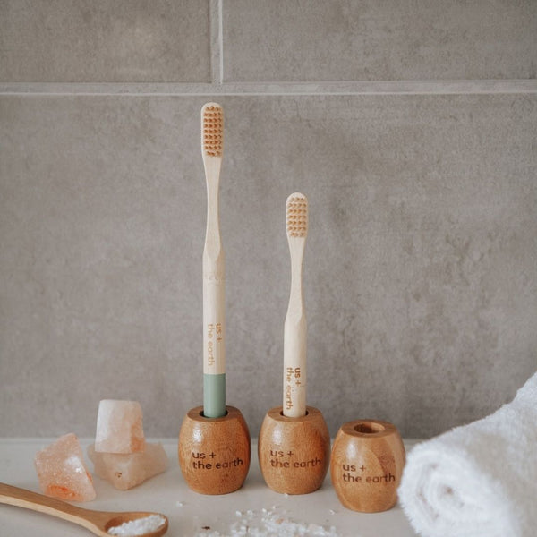 Eco Friendly Bamboo Toothbrush Travel Set Toothbrushes