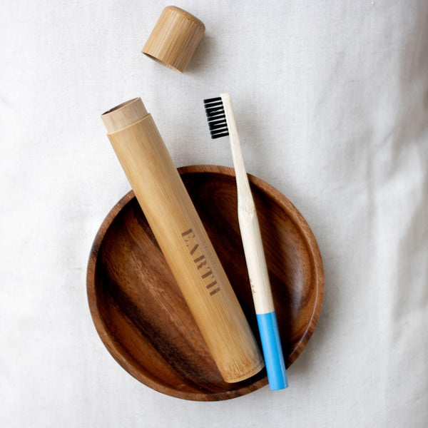 Eco Friendly Bamboo Toothbrush Travel Set Toothbrushes