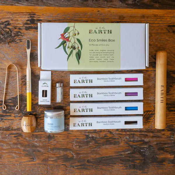 Eco Smiles Box Chemical Free Tooth Care Toothbrushes