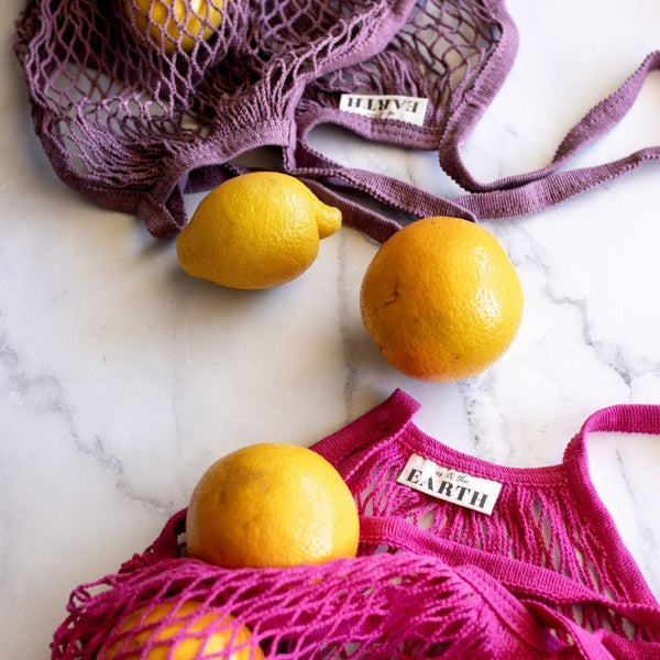 5 Pack Mesh Shopping Bag Bundle Reusable Shopping Bags