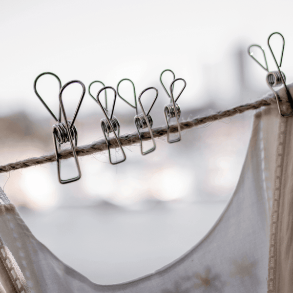 Stainless Steel Clothes 32Pcs Pegs & Peg Bags