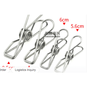 Stainless Steel Clothes 32Pcs Pegs & Peg Bags