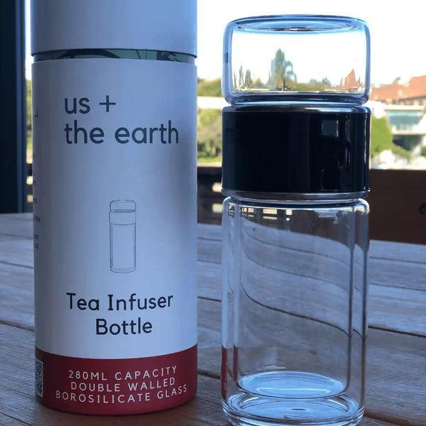 Double Wall Glass Tea Infuser Bottle Tea Infusers