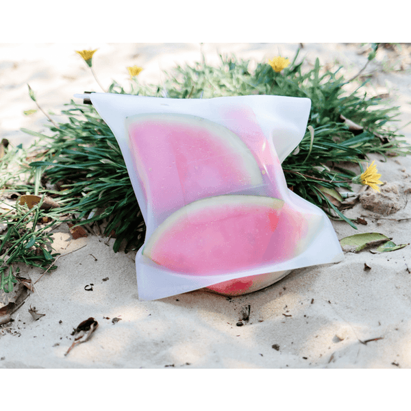 Silicone Zip Lock Food Pouch Bundle 4 Sizes Food Storage Bags