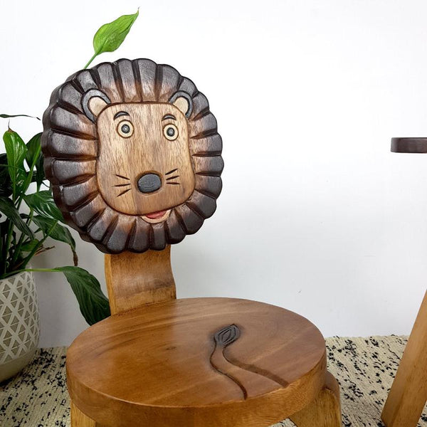 Mango Trees Kids Chair Lion Kids Chairs