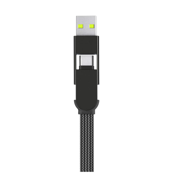 Rolling Square Incharge Xl 100W 6 Travel Charging Cable 30Cm Urban Black Cables & Adapters