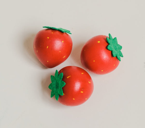 Strawberry Punnet 12 Pcs Food Storage Containers