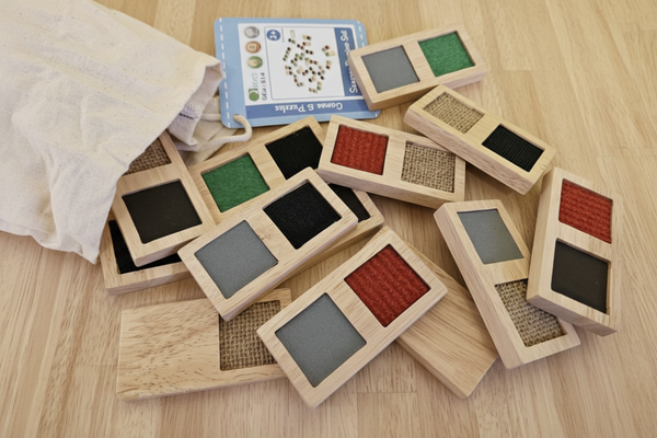Sensory Domino Set Activity Toys