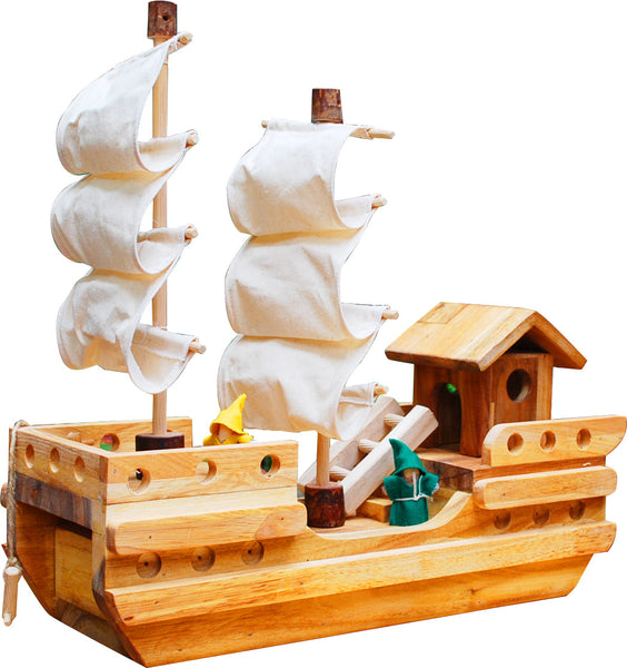 Pirate Ship Wooden Toys