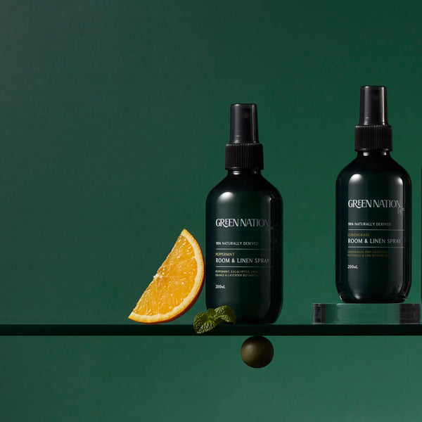 Green Nation Life Room & Linen Spray Peppermint 12 Pack 200Ml X Home Fragrances