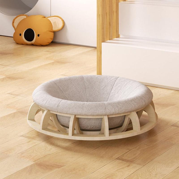 Petsby Timber Gyro Cat Nest Bed Pet Beds