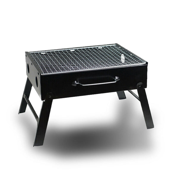 Outdoor Camping Portable & Foldable Charcoal Bbq Grill Hibachi Picnic Barbecue Barbecues Grills & Smokers