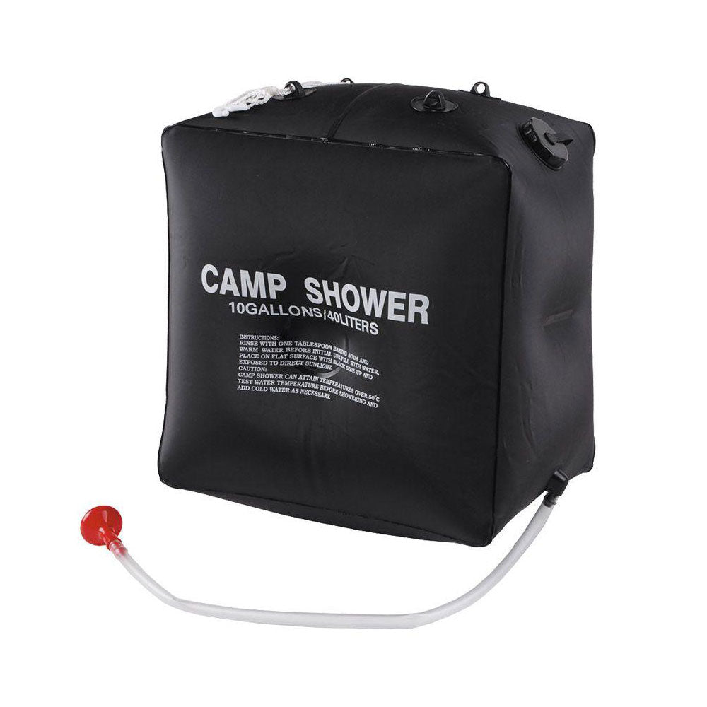 Bargene 40L Craig Camp Shower Bag Solar Heated Water Pipe Portable Camping Hiking Travel Portable Showers & Accessories