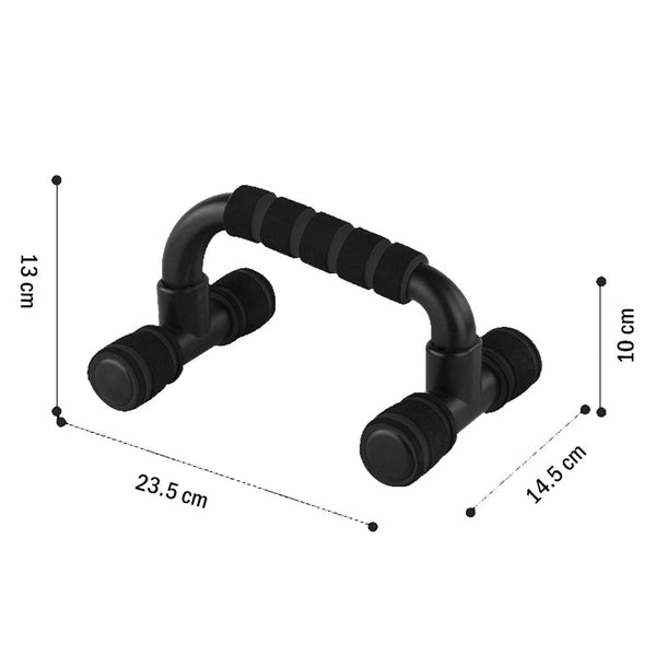 Push Up Bar Handle Push Up Stand Grip For Home Fitness Exercise Workout Black Push Up Stands