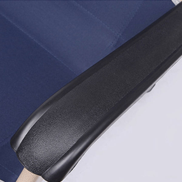 Reclining Sun Beach Deck Lounge Chair Outdoor Folding Camping Fishing Arm Rest Navy Beach Chairs