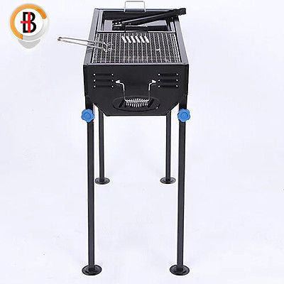 Outdoor Mangal Bbq Grill Charcoal Shish Kebab Shashly Picnic Camping Barbecues Grills & Smokers