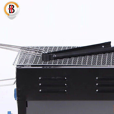 Outdoor Mangal Bbq Grill Charcoal Shish Kebab Shashly Picnic Camping Barbecues Grills & Smokers