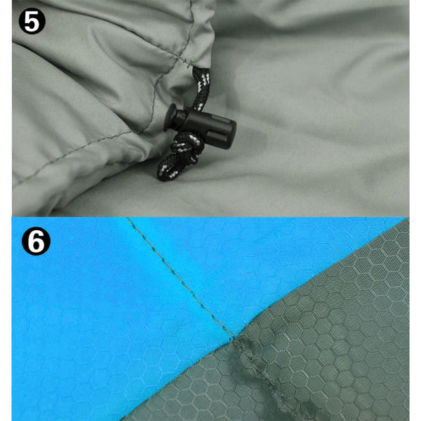 Outdoor Camping Envelope Sleeping Bag Thermal Tent Hiking Winter Single 15C Blue Sleeping Bags