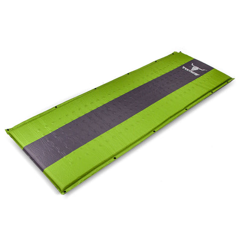 Self Inflating Mattress Sleeping Mat Air Bed Camping Camp Hiking Joinable Single Green Sleeping Mats