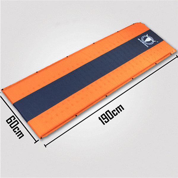 Self Inflating Mattress Sleeping Mat Air Bed Camping Camp Hiking Joinable Single Orange Sleeping Mats