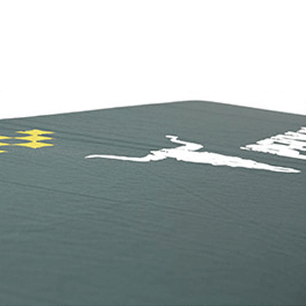 Self Inflating Joinable Mat Pad Air Bed Camping Single Green Sleeping Mats