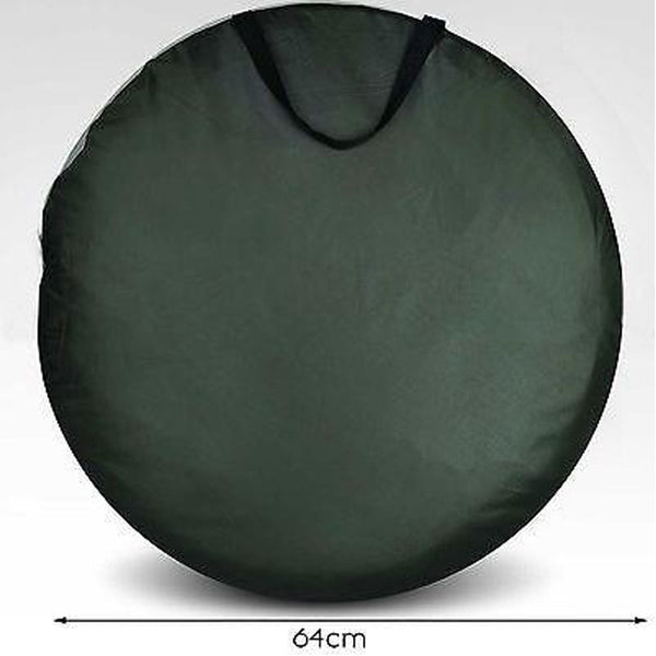 Pop Up Camping Shower Toilet Tent Outdoor Privacy Portable Change Room Shelter Silver Linen Green Portable Showers & Accessories