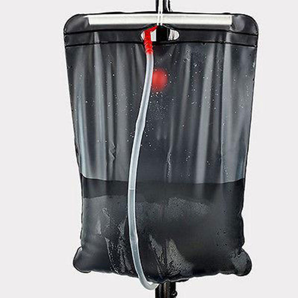 Pop Up Portable Privacy Shower Room Tent &20L Outdoor Camping Water Bag Camp Set Orange Tents