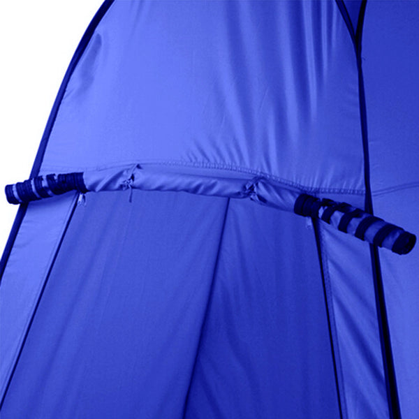 Pop Up Camping Shower Toilet Tent Outdoor Privacy Portable Change Room Shelter Blue Tents